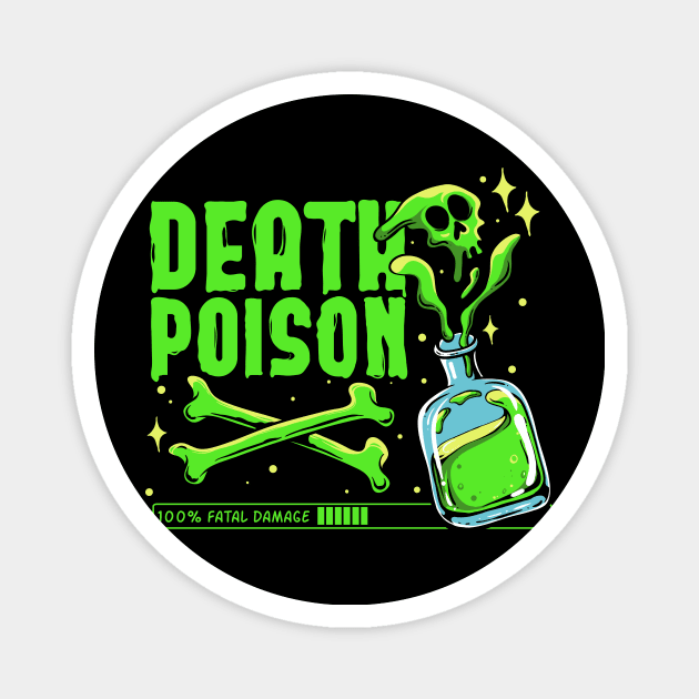 Death Poison Magnet by PlasticGhost